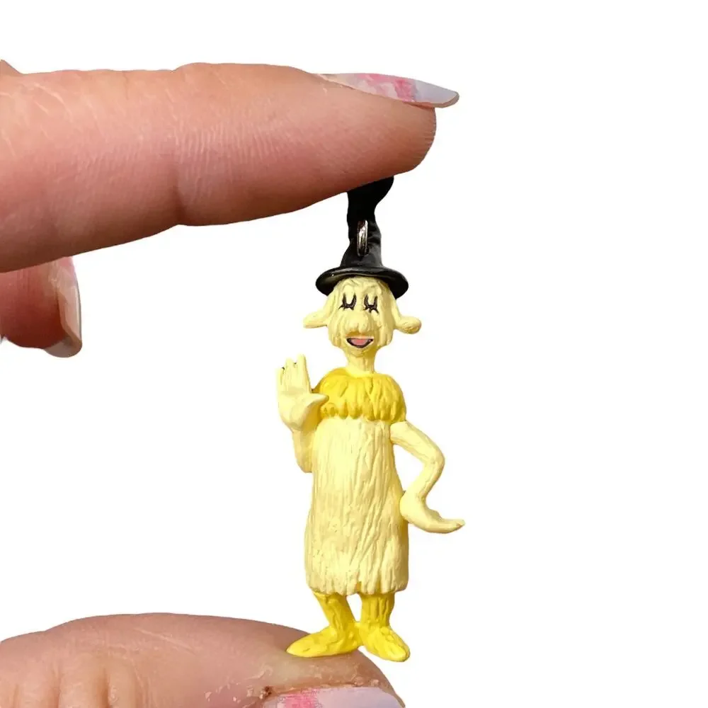 Hallmark Dr Seuss Green Eggs & Ham Ornament Set Vtg 2000 3 Miniatures Christmas